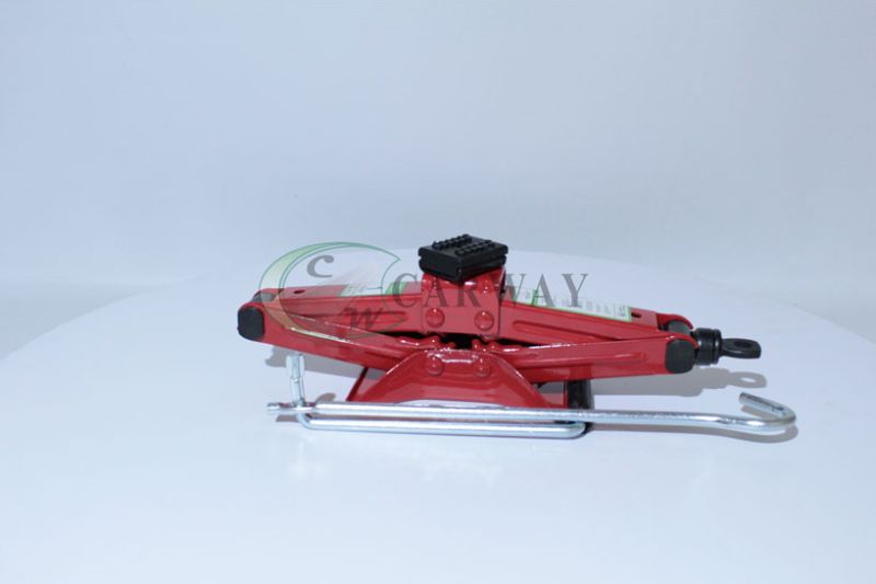 Домкрат механический 1т ромб с резинкой 110-330 мм CWSJ 100 CARWAY