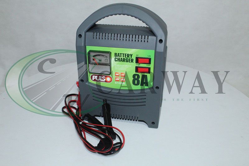 Зарядное устройство PULSO  6-12V/0-10A/10-120AHR/LED-Ампер./импульсный