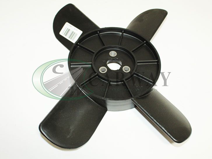 Вентилятор системы охлаждения (крыльчатка) ВАЗ 2101-07 (4-х лоп.) черная 2101-1308008 Интерпласт