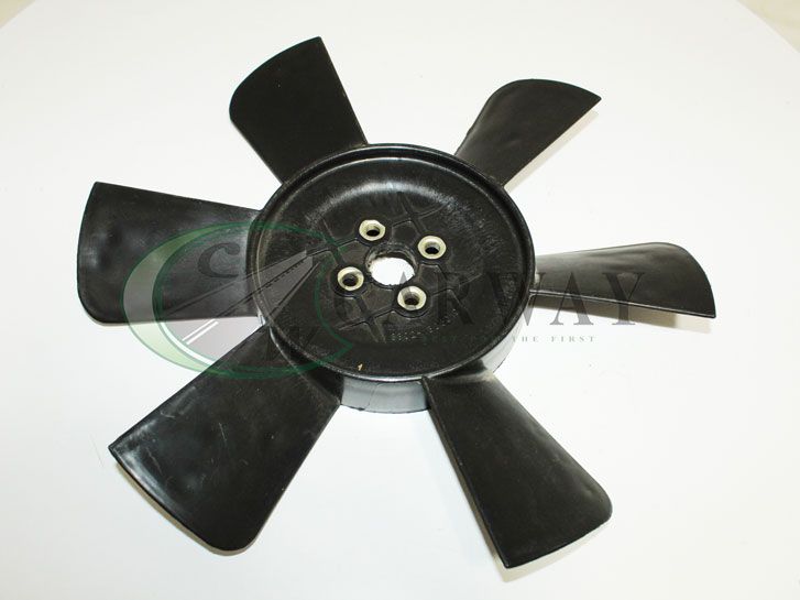 Вентилятор системы охлаждения (крыльчатка) Газель (6-ти лоп.) черная 3302-1308010 Интерпласт