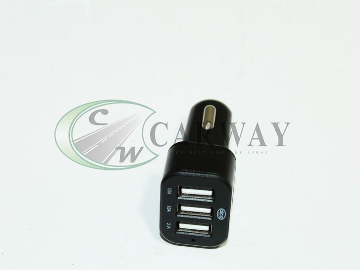 Зарядное устройство 3 USB черний 510510 Alca