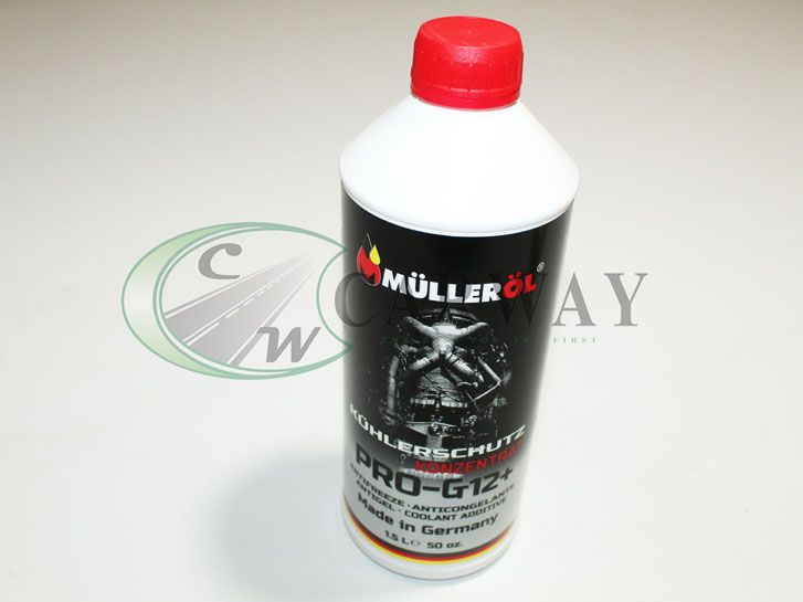 Тосол концентрат Gt12+pro (-80) (1,5 л) красный Muelleroil