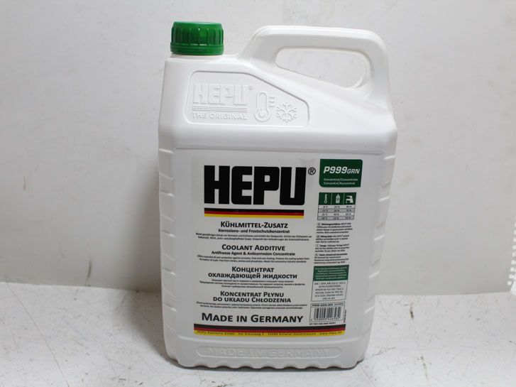 Тосол Антифриз концентрат (-80)  (5 л) зеленый G11 HEPU