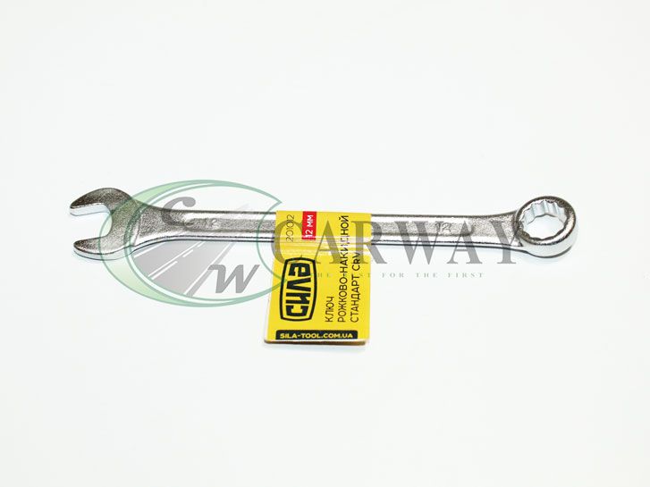 Ключ рожково-накидной стандарт CRV (12 мм)