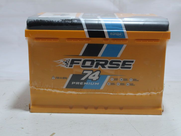 Аккумулятор 6СТ 74А  (0) Евро (правый +)  720А Premium