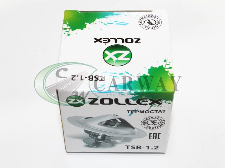 Термостат Волга,Газель,Камаз (80 град.) 3110-1306100-04M Zollex фото 2