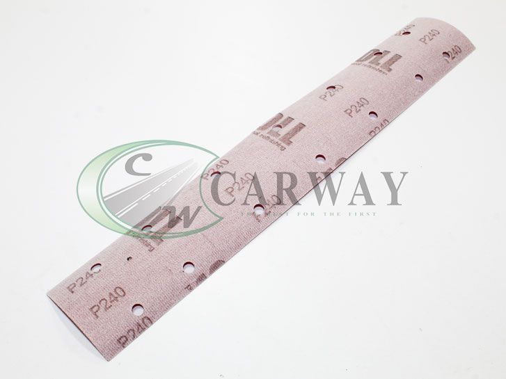 Наждачная бумага (полоса) для шлифовки пластика P-240 70мм х 420мм