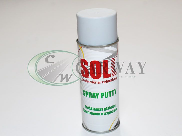 Шпатлевка аэрозольная 0.4л Spray Putty (серая)