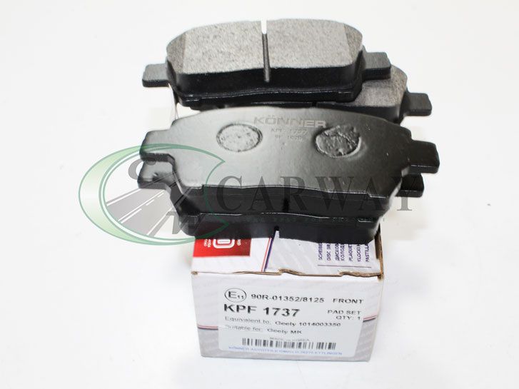 Колодки передние тормозные GEELY MK 06- KPF-1737 KONNER