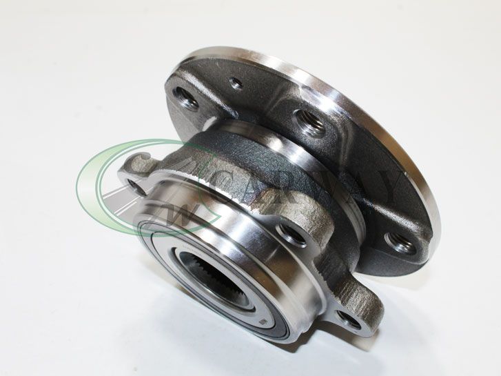 Ступица передняя VW, Golf V-VI, 04-, (4 болта), ABS+ 1T0498621 Shafer