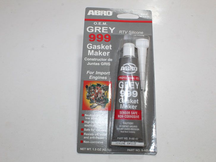 Герметик прокладок серый Grey 999 (42,5гр.) 9-AB-42 Оригинал Abro