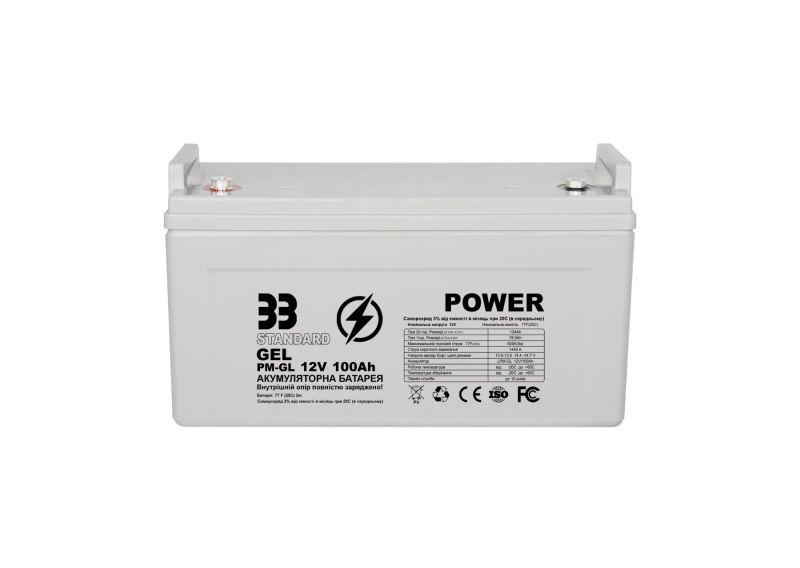 Акумулятор Гелевий LPM-GEL 12v 100Аh 33 Power