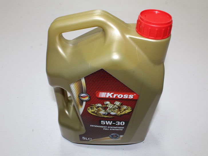 Масло моторное синтетика 5W30 (5л) Kross