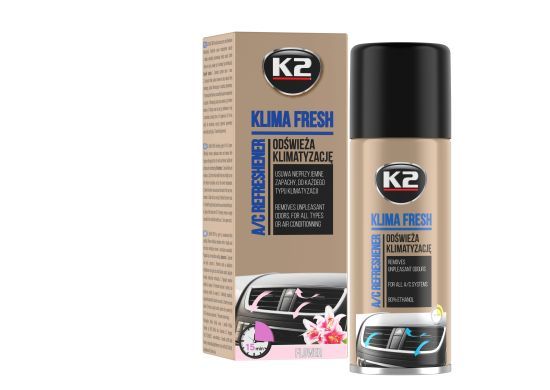Очиститель кондиционеров 150мл. Цветок K2 Perfect Klima Fresh