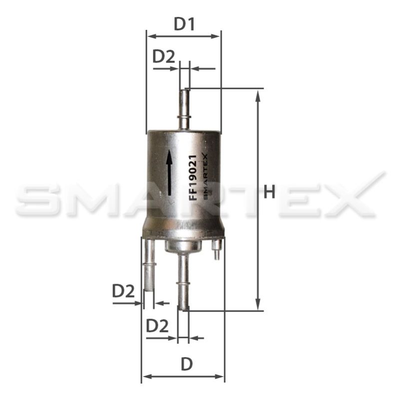 Фильтр топливный AUDI, SEAT, SKODA , VW  (PP 836/2 / WF8386 / KL 572 / WK 69)