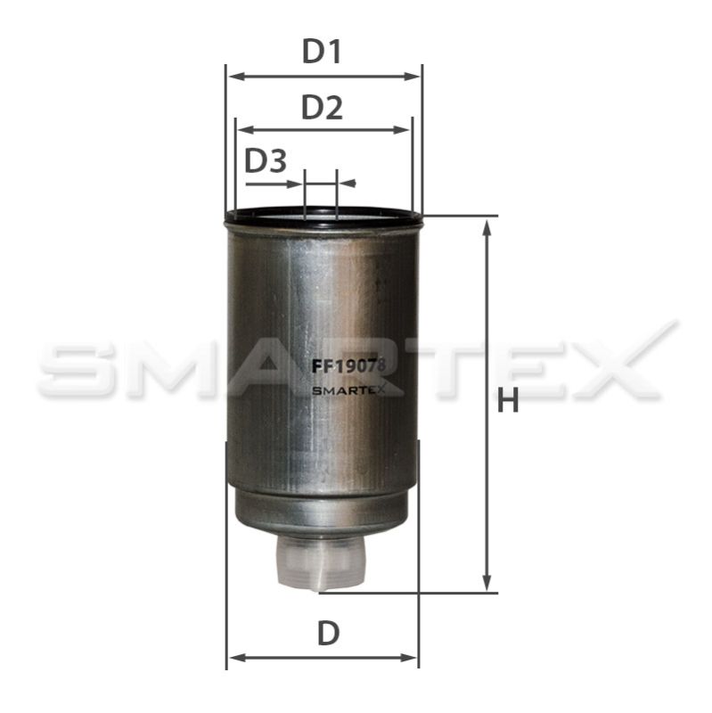 Фильтр топливный FORD (PP 848 / WF8052 / KC 90 / WK 880)