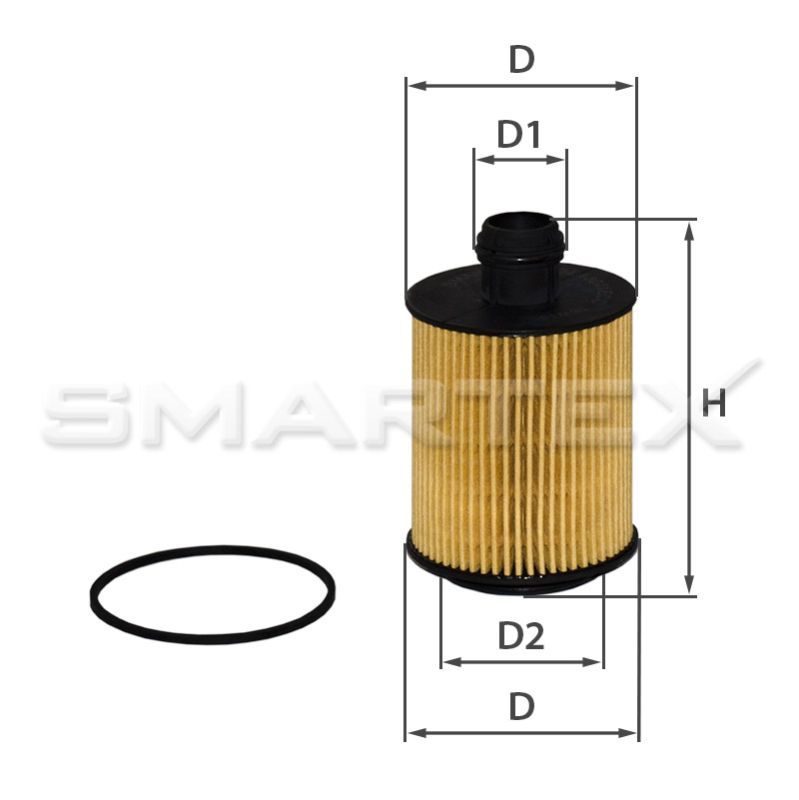 Фильтр масляный ALFA ROMEO CITROEN FIAT OPEL (OE 682/2 /  WL7464 / OX 553D / HU 712/11 x)