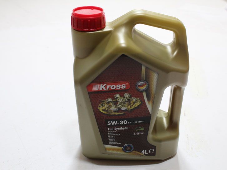 Масло 5w30  4 л KROSS Full Synthetic DPF, API SN/CI-4,С3