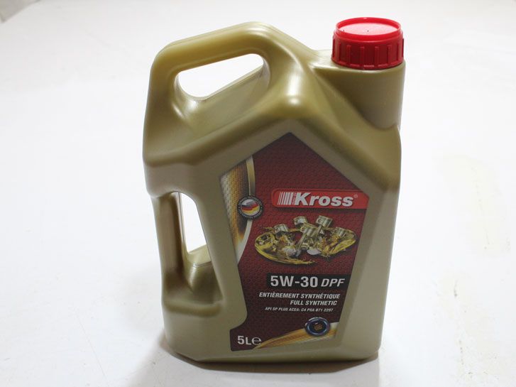 Масло 5w30  5 л KROSS Full Synthetic DPF, API SN/CI-4,С3