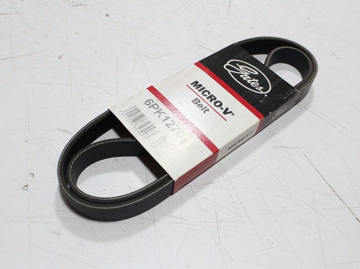 Ремень генератора Amulet, ZAZ-FORZA    6PK1268 GT 6PK1270	GATES фото 2