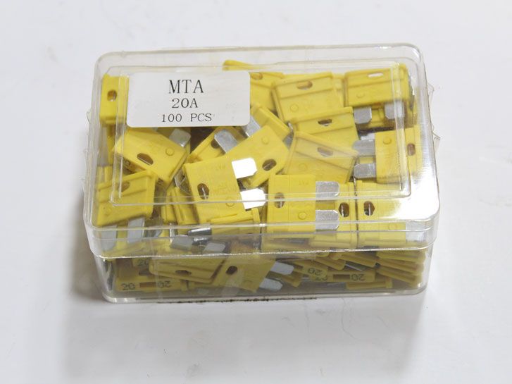 Предохранитель Eвро 20А (коробка 100 шт) MTA