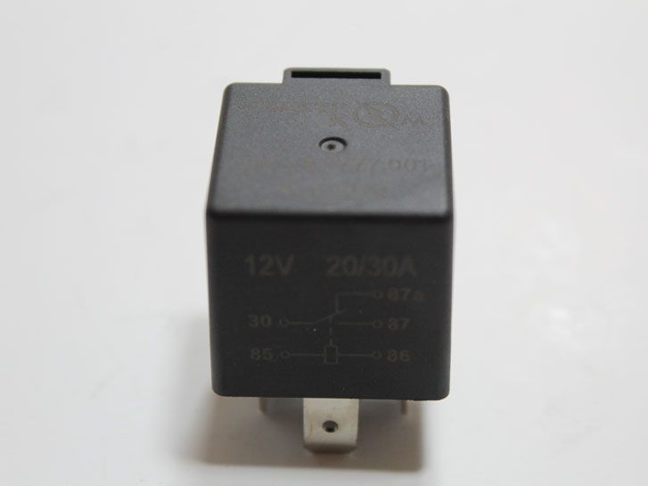 Реле 12В  5 контактное (20А/30А, кронштейн) ВАЗ,ГАЗ,ЗАЗ,Москвич ЭК 75.3777.001 Электро Ком Без кронштейна фото 2
