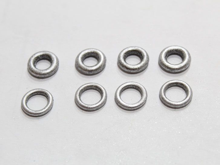 Кольцо форсунки уплотнительное Lanos 1.5 (тонкие +толстые) с графитом 8 шт.