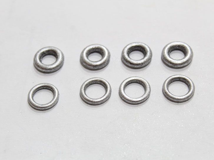 Кольцо форсунки уплотнительное Lanos 1.5 (тонкие +толстые) с графитом 8 шт. фото 3