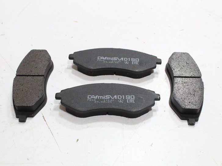 Колодки передние тормозные Aveo 96534653 D190SM Dafmi