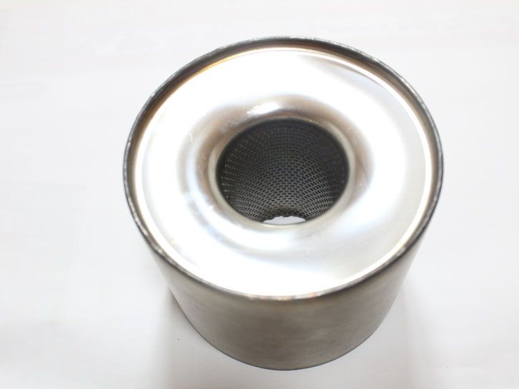 Вставка вместо катализатора в коллектор 140/115 (диаметр/высота) (сварной) нержавейка