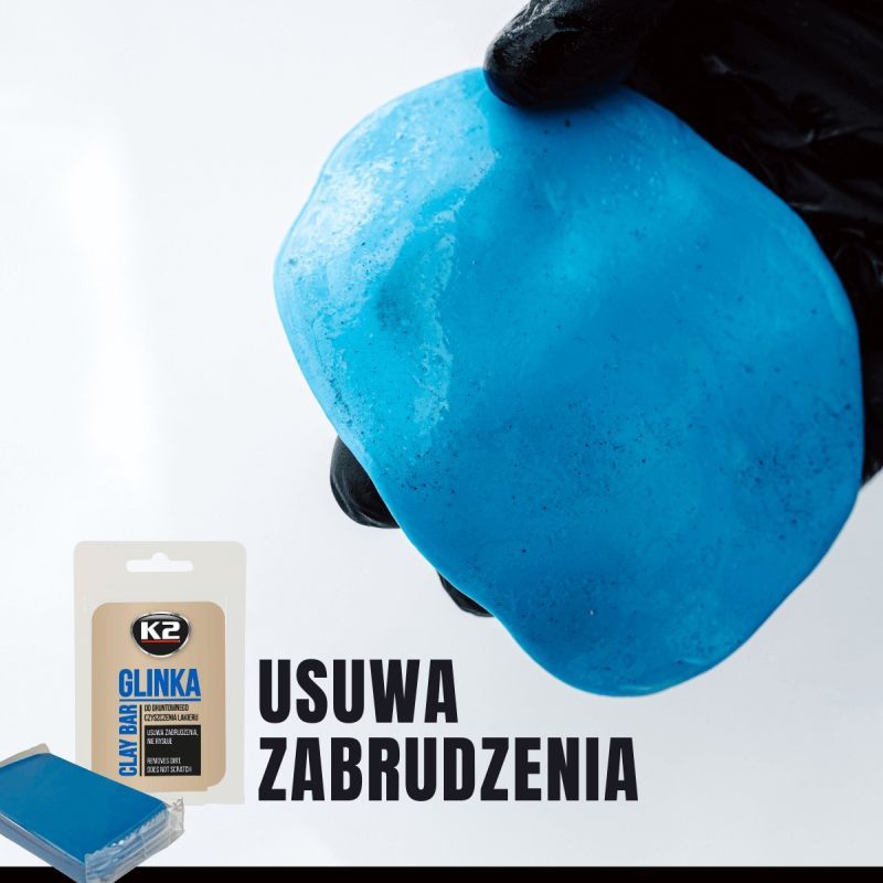 Глина для очистки кузова К2 Glinka Clay Bar 60гр. K2 фото 6