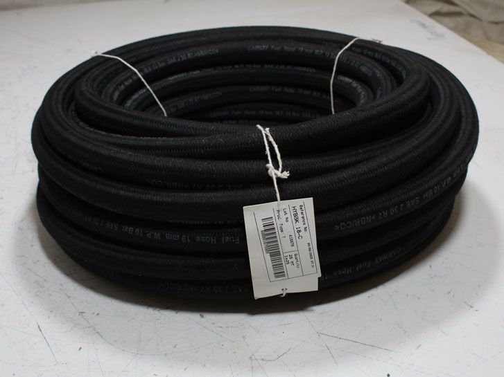Шланг маслобензостойкий (топливный) d- 19 мм х 24 мм в оплетке (бухта 25 м) фото 2