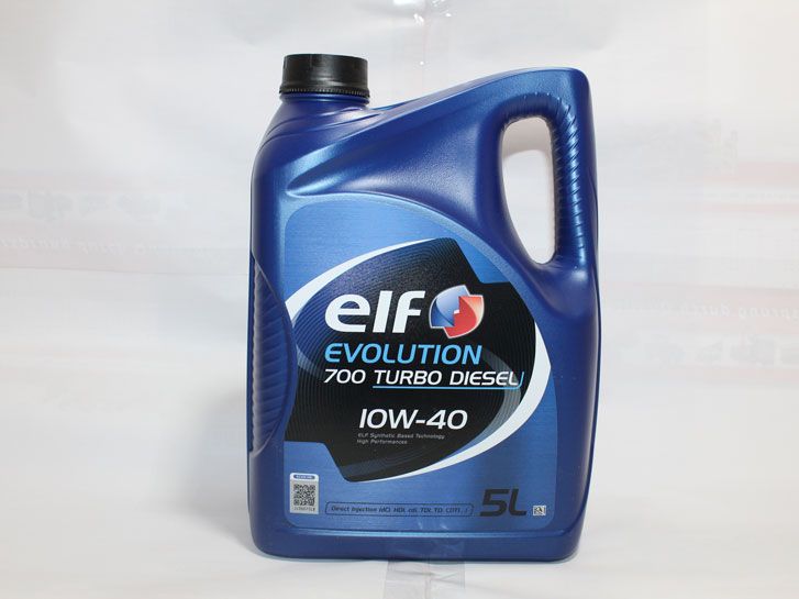 Масло моторное дизель 10W40 (5л) ELF EVOLUTION 700 TURBO DIESEL