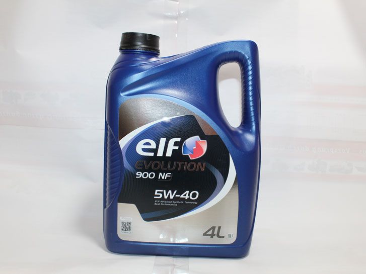 Масло моторное синтетика 5w40 (4 л) ELF EVOLUTION 900 NF