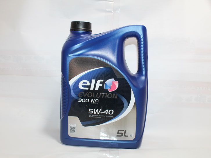 Масло моторное синтетика 5w40 (5 л) ELF EVOLUTION 900 NF