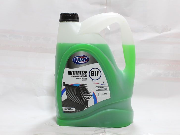Тосол Антифриз (-30)  (5 л) зеленый G11 Vampovskiy Вамп