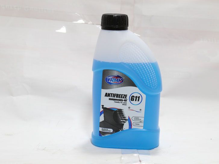 Тосол Антифриз (-30) (1 л) синий G11 Vampovskiy Вамп