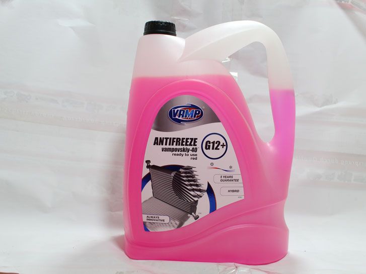 Тосол Антифриз (-30) (10 л) красный G12 Vampovskiy Вамп