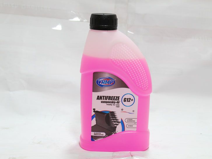 Тосол Антифриз (-30) (1 л) красный G12 Vampovskiy Вамп
