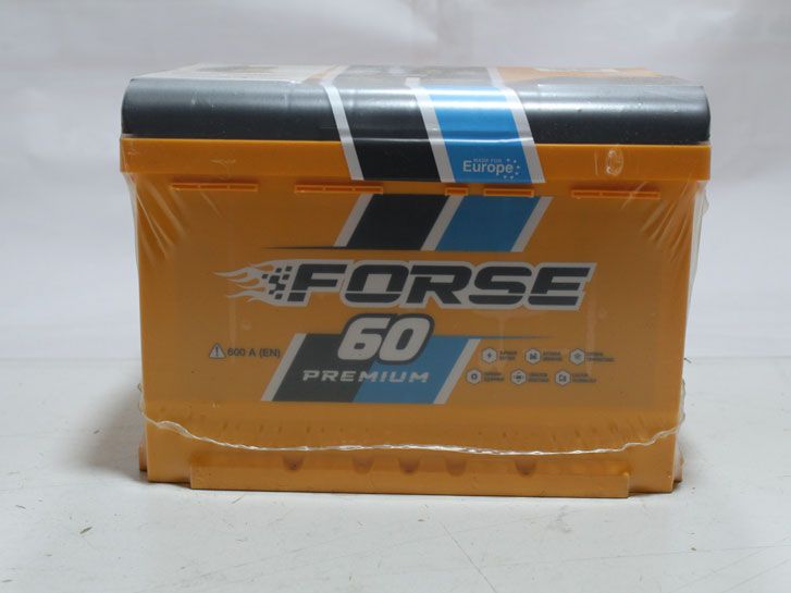 Аккумулятор 6СТ 60А  (0) (правый +) 600А Premium