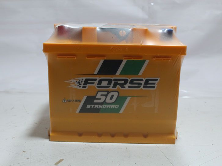 Аккумулятор 6СТ 50А  (1) (левый +) 470А Standart