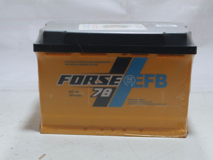 Аккумулятор 6СТ 78А  (0) (правый +) 750А Start Stop EFB