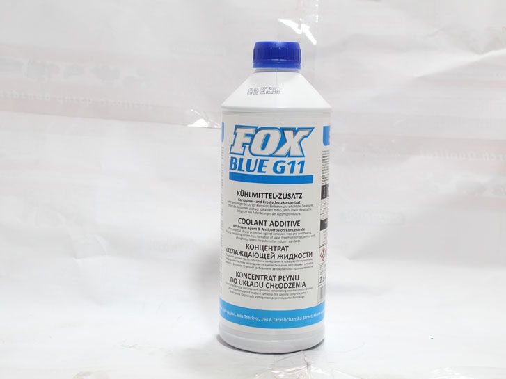 Тосол Антифриз концентрат (-80)  (1,5 л) синий G11 FOX