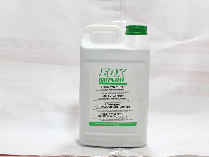 Тосол Антифриз концентрат (-80)  (4 л) зеленый G11 FOX