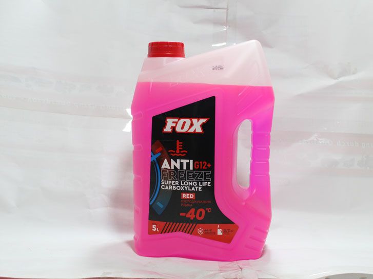 Тосол Антифриз (-40)  (5 л) красный G12+