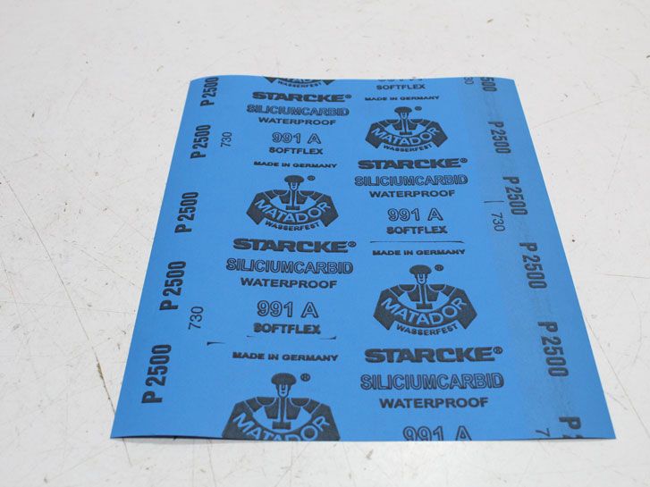 Наждачная бумага №2500 230 х 280мм  водостойкая APP Matador фото 2