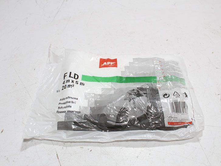 Пленка защитная малярная 4*5м , APP F LD 4 мкм