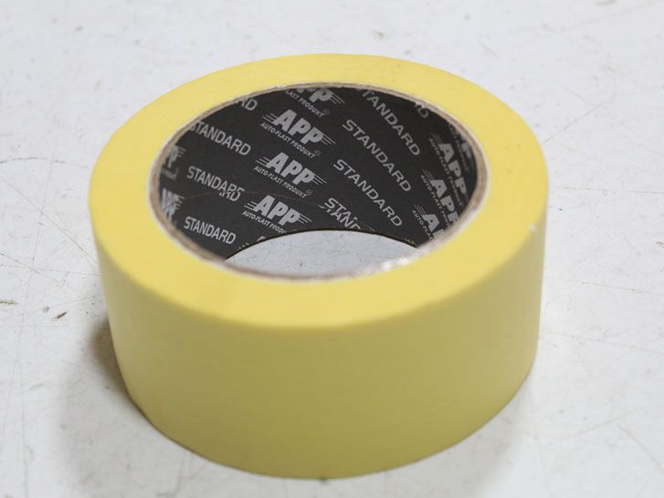 Скотч малярный 48 мм х 45 м  60°C  (желтый) APP Standart