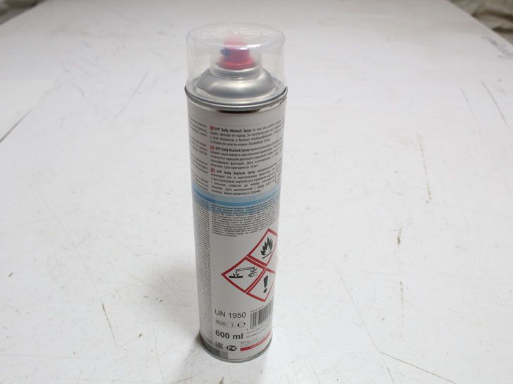 Краска бесцветная(Лак) (0,600 л) APP Rally Color Spray фото 2