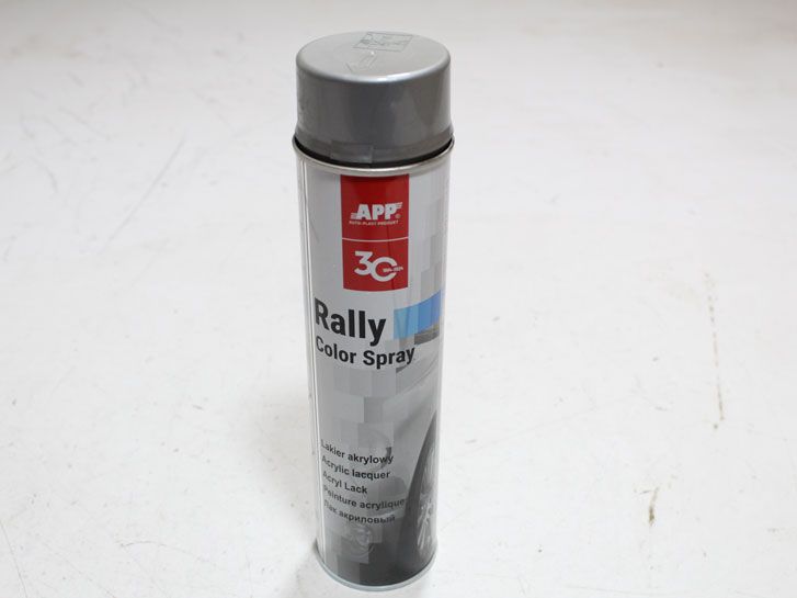 Краска серебренная (0,600 л) APP Rally Color Spray